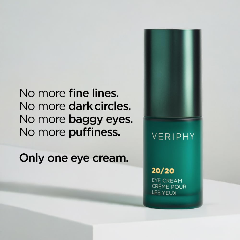 20/20 Eye Cream for Dark Circles and Puffiness | Vegan | Clean | Natural | Cruelty-free | Anti-Aging | Eye Cream for Wrinkles | Women in STEM