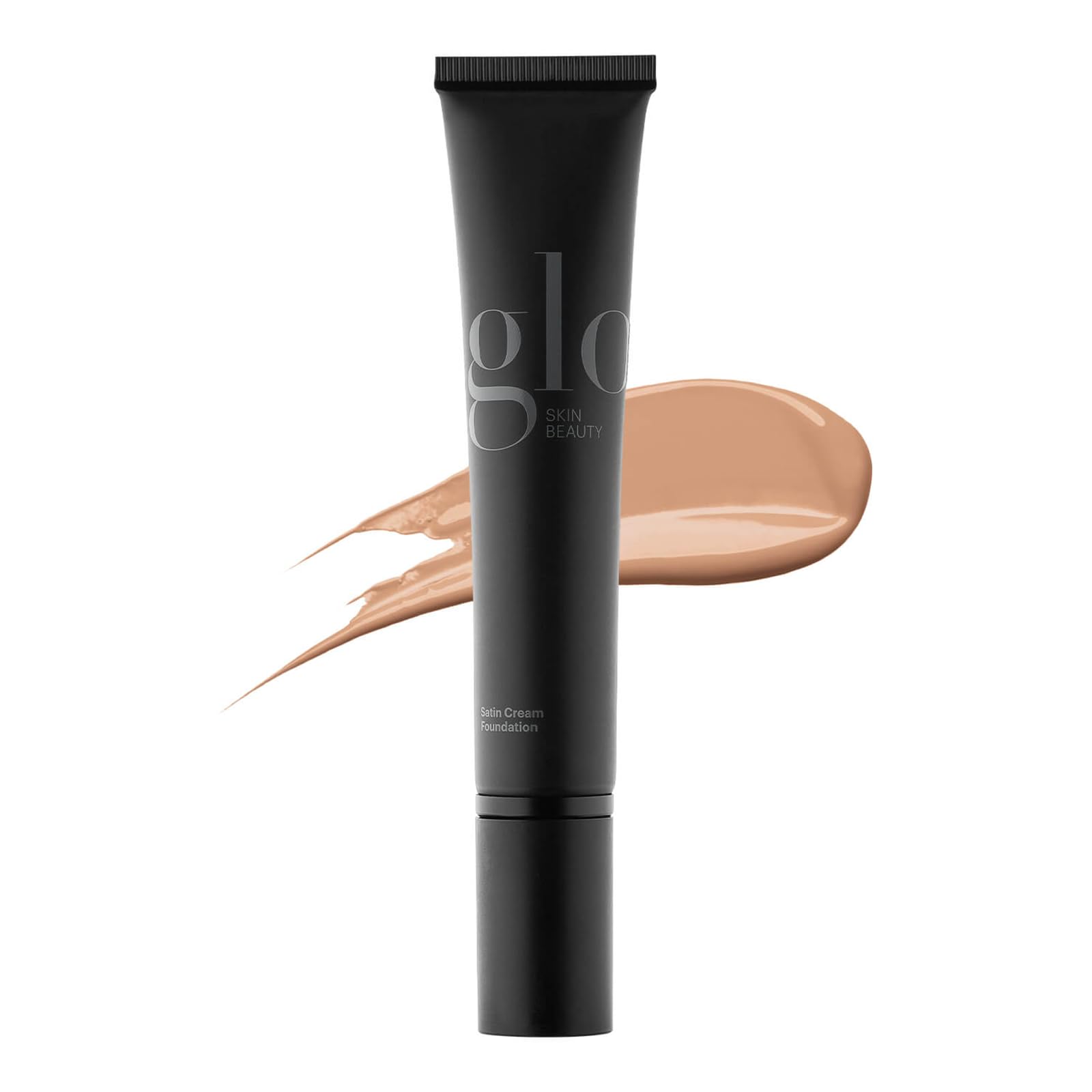 Glo Skin Beauty Satin Cream Foundation Makeup for Face, Cocoa Light - Full Coverage, Semi Matte Finish, Conceal Blemishes & Even Skin Tone