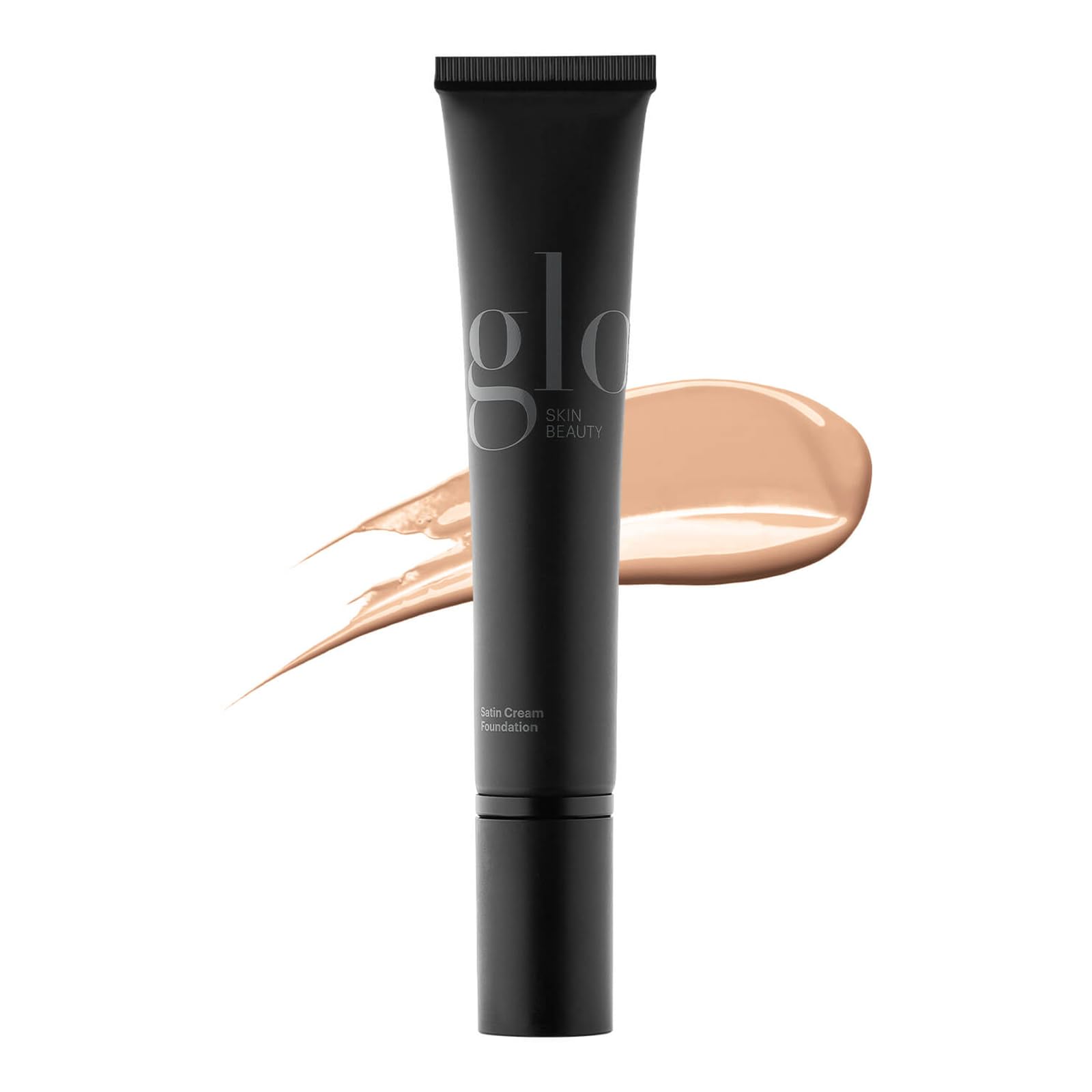 Glo Skin Beauty Satin Cream Foundation Makeup for Face, Cocoa Light - Full Coverage, Semi Matte Finish, Conceal Blemishes & Even Skin Tone
