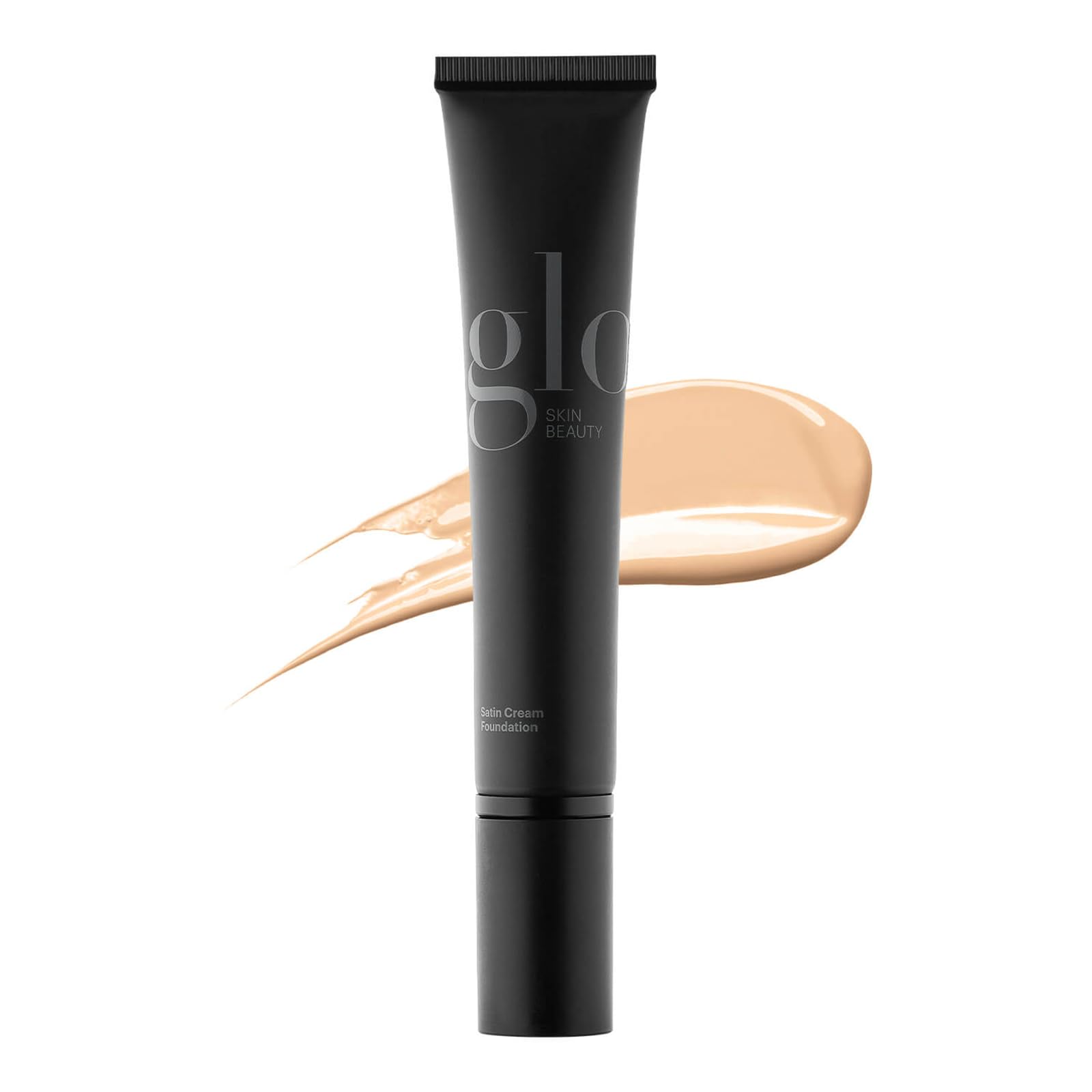 Glo Skin Beauty Satin Cream Foundation Makeup for Face, Cocoa Light - Full Coverage, Semi Matte Finish, Conceal Blemishes & Even Skin Tone