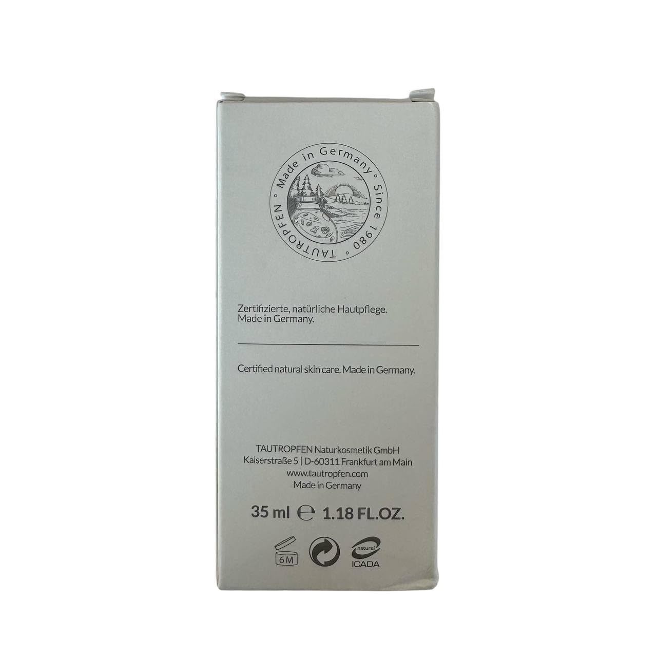 natural cosmetics, skincare, soothing facial oil for all skin types with baobab, 35 ml