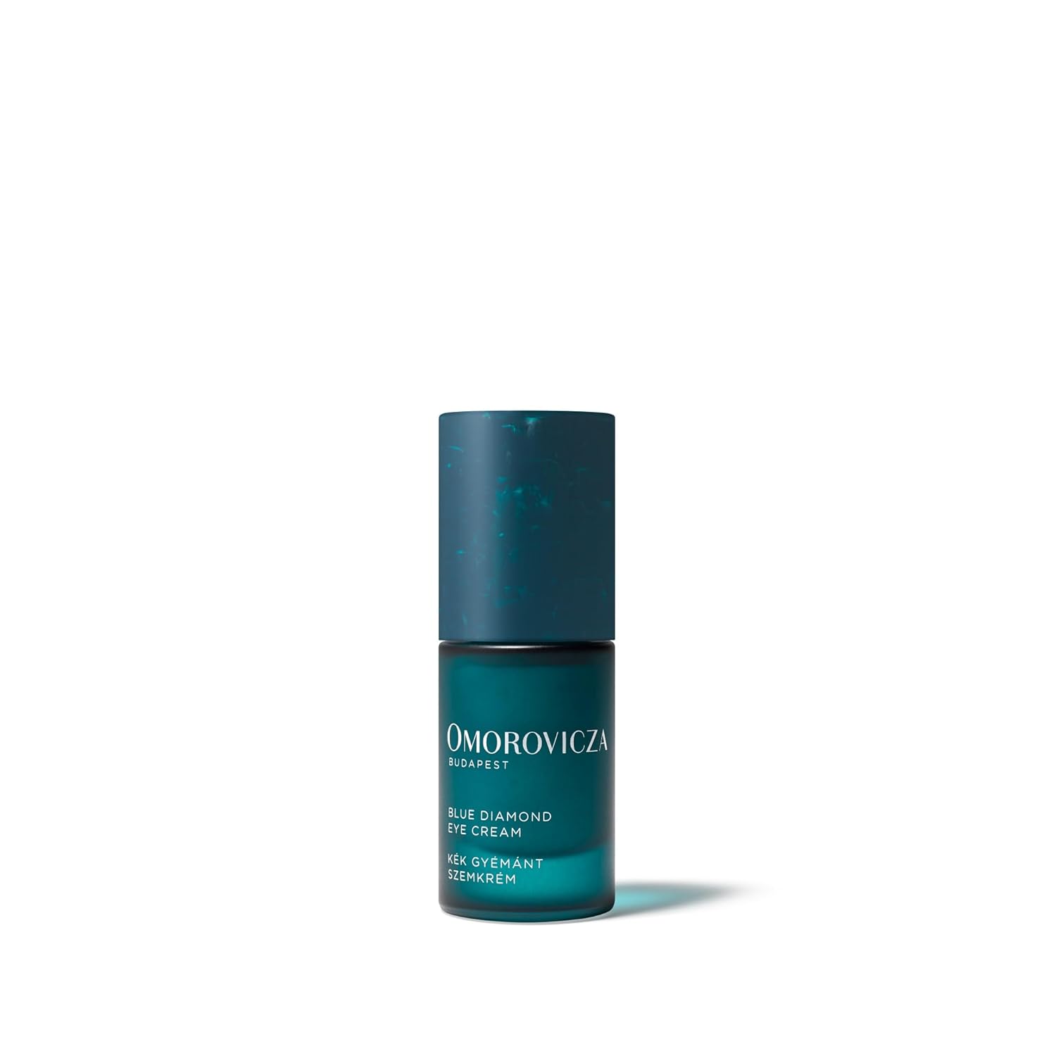 Omorovicza Blue Diamond Eye Cream (0.51 oz), Revitalising Eye Cream with Blue Diamond Complex, Mimosa Bark Extract & Silicium, Under Eye Brightener to Lift, Brighten & Correct Eye Contour