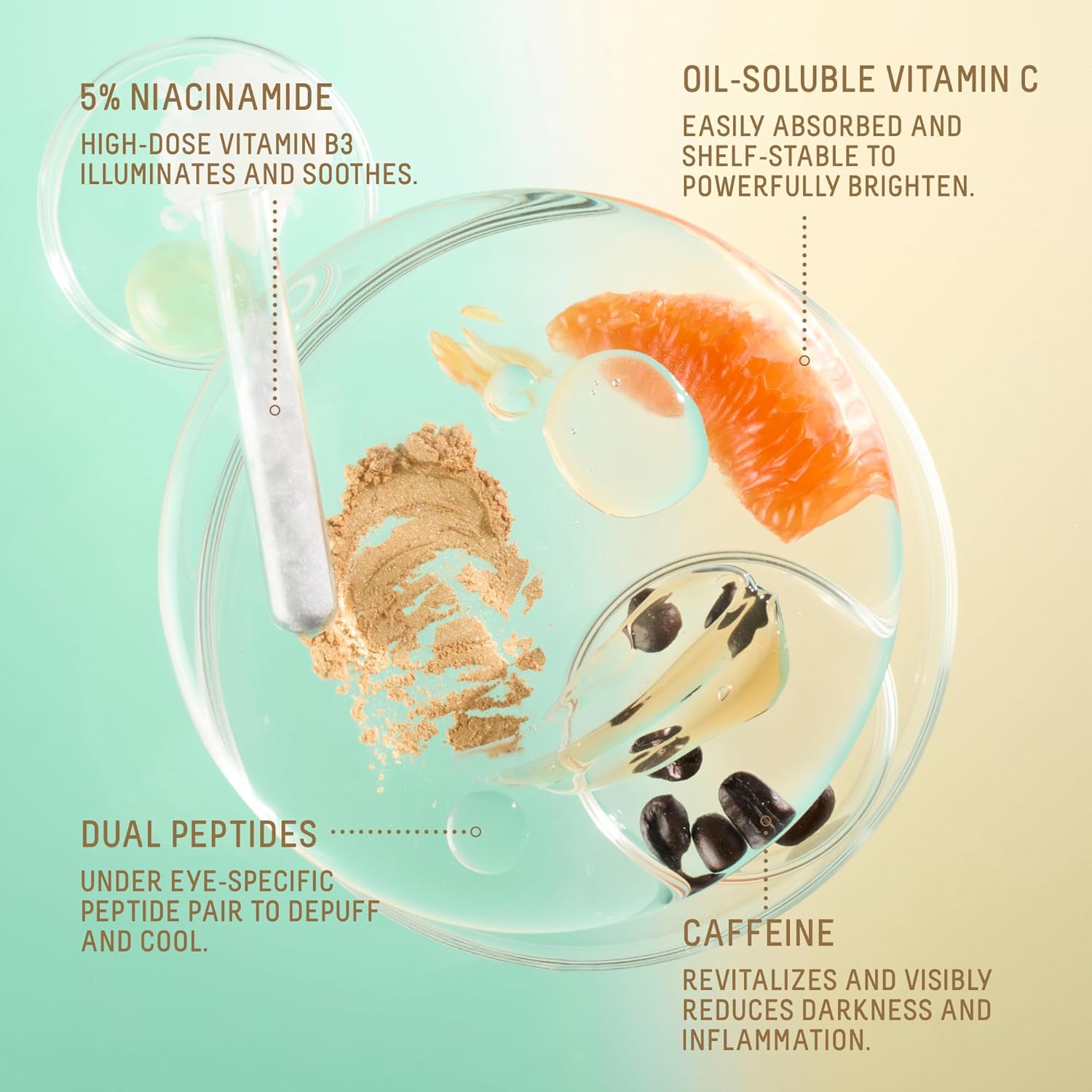 Biossance Squalane + 5% Niacinimide Brightening Eye Serum