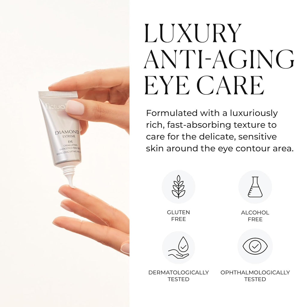 Natura Bissé Diamond Extreme Eye | Anti-Aging Lifting Eye Cream | Energizes, Lifts, Hydrates & Brightens