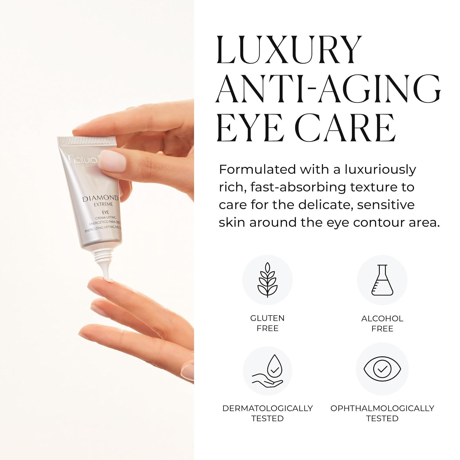 Natura Bissé Diamond Extreme Eye | Anti-Aging Lifting Eye Cream | Energizes, Lifts, Hydrates & Brightens