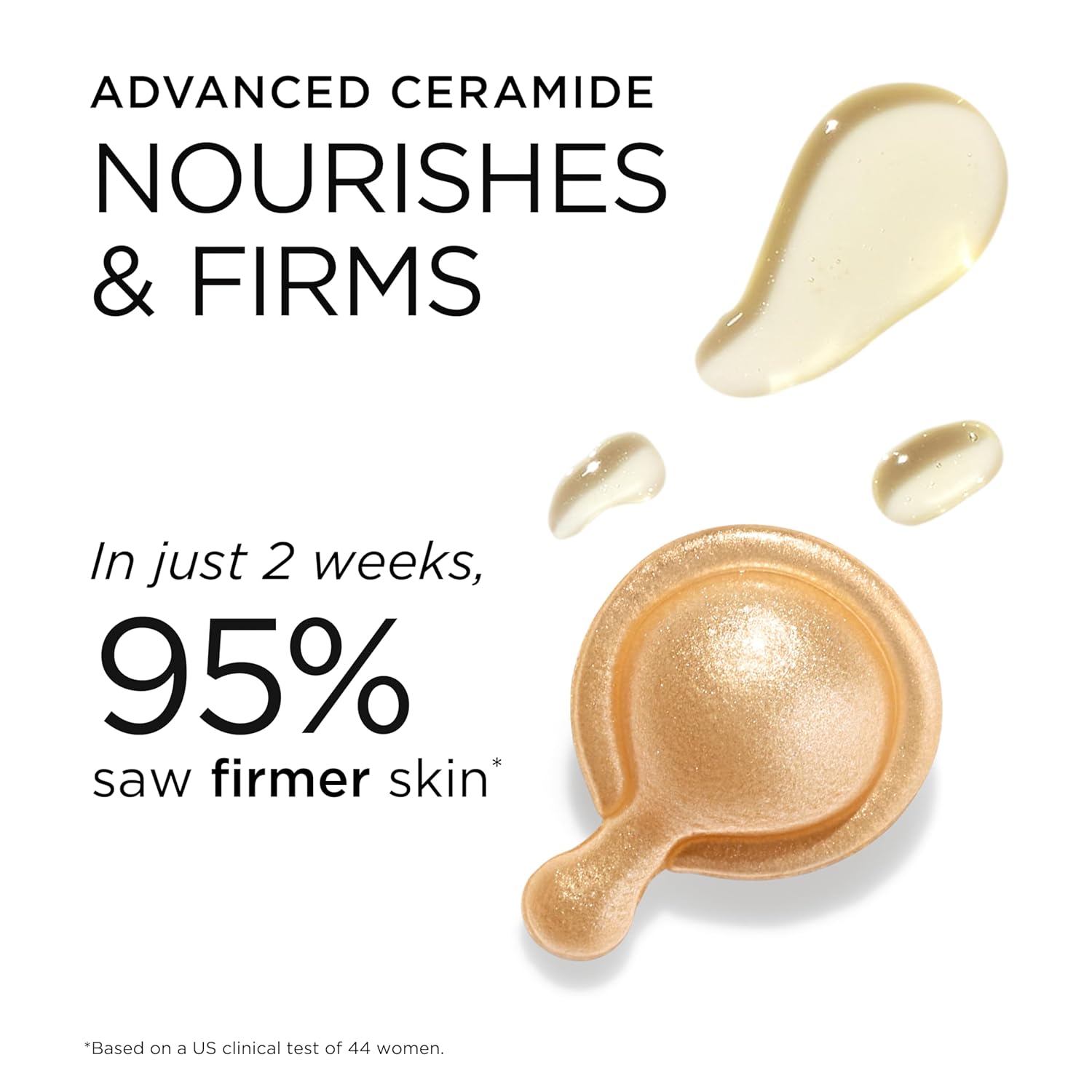 Elizabeth Arden Advanced Ceramide Face Serum Capsules, Anti-Aging Skincare, Fragrance-Free Hydrating Formula for Radiant, Firm Skin, Nourishing and Strengthening