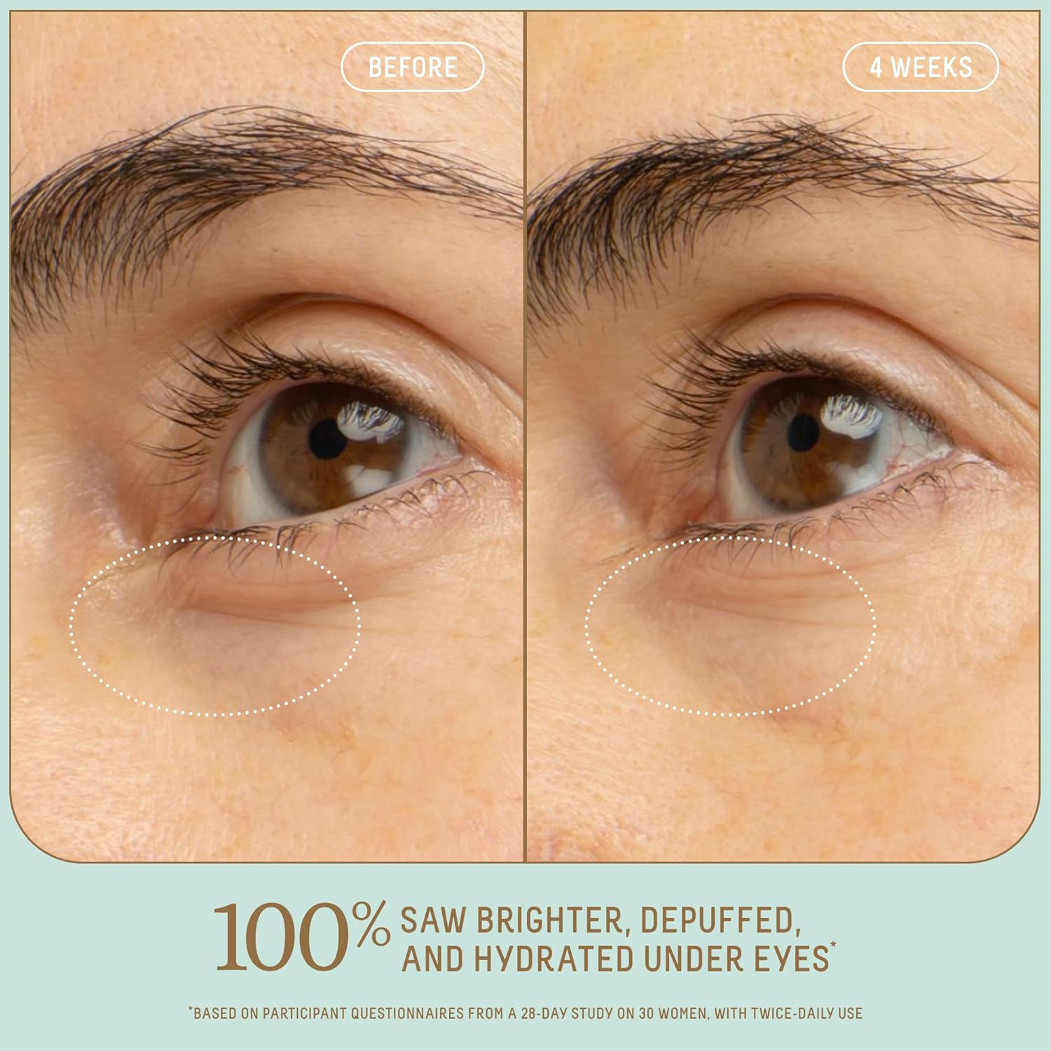 Biossance Squalane + 5% Niacinimide Brightening Eye Serum